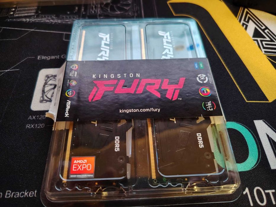 Рам памет Kingston FURY Beast 32GB (2x16GB) DDR5 5600MHz