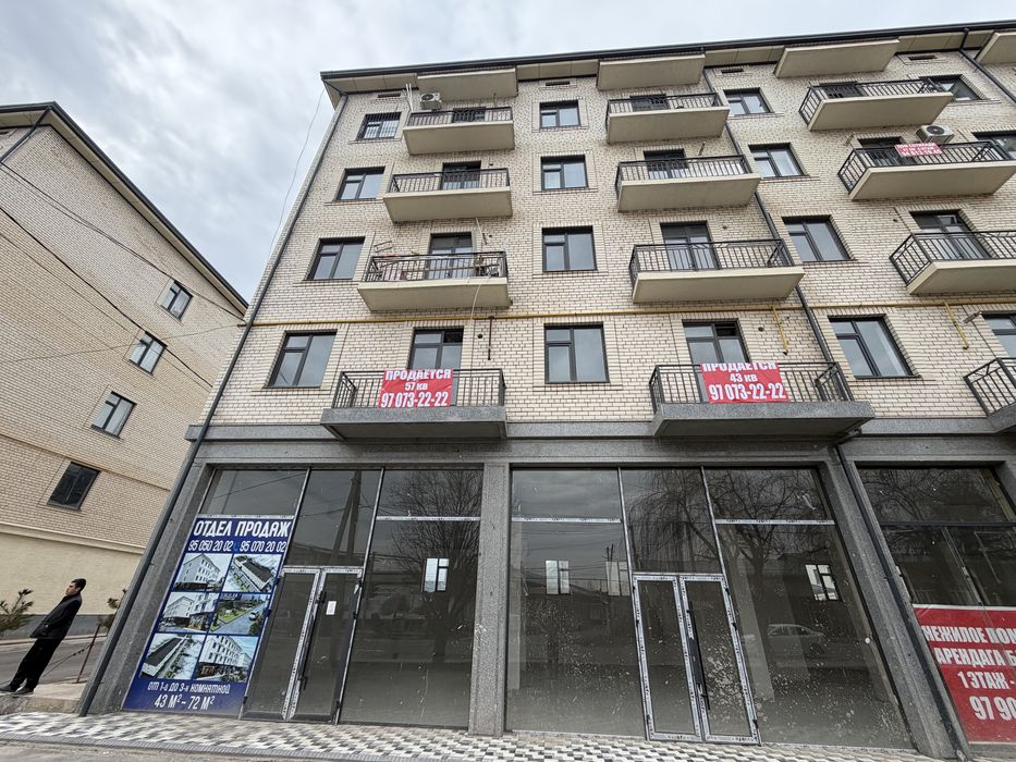 Xasanboy 56m² 2 xona + 43m² 1 xona uy sotiladi | Yonma-yon | 2-etaj