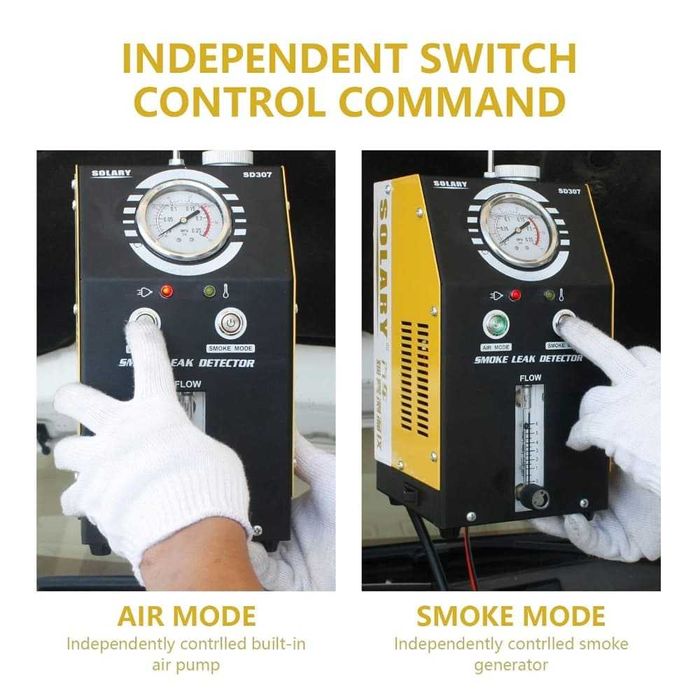 Машина за пушек | Димен тестер за турбо пътища и откриване на утечки