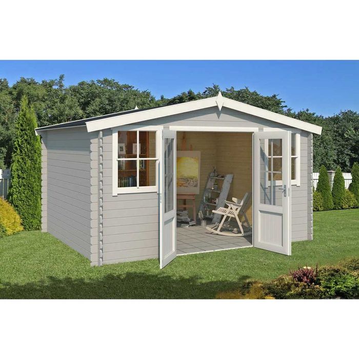 Дървена къща за отдих тип бунгало Dallas 3.76х2.92 м, 28 мм