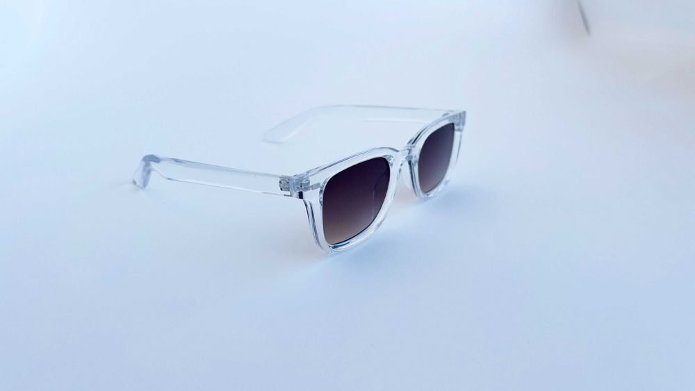 Ochelari de soare Moscot Klutz Style - Ochelari Dreptunghiulari Negri