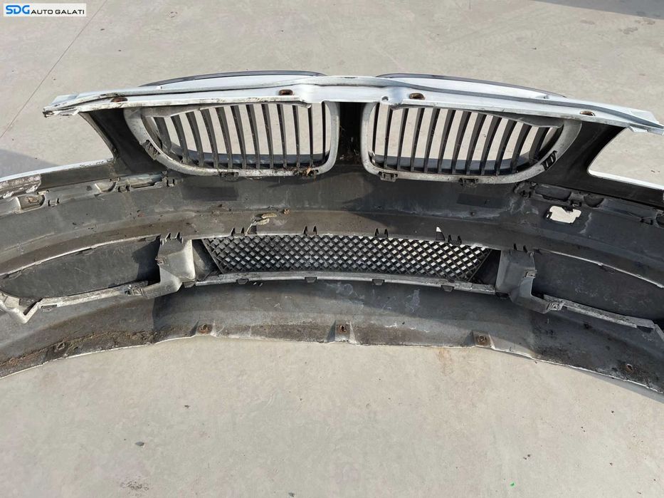 Bara Spoiler Fata Completa BMW Seria 1 E81 E87 LCI Facelift 2007 - 2011 Culoare Alpinweiss Cod 7185555 718555509 [Z0068]