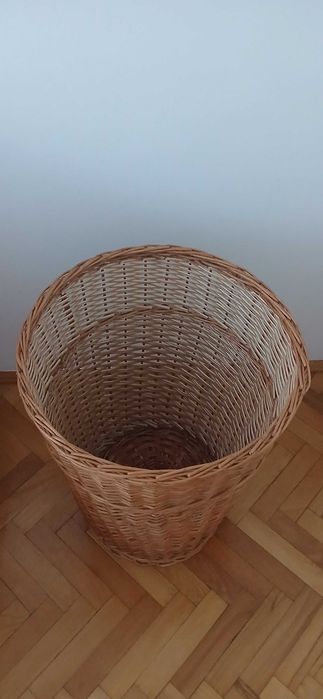 Coș de rufe / depozitare din răchită