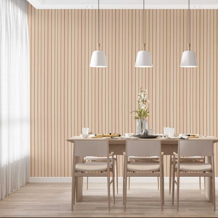 Декоративен PVC Панел – цвят дъб – 15 х 1 х 260 см