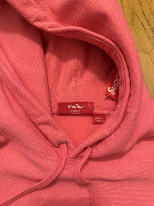Supreme Magenta Box Logo Hoodie FW25