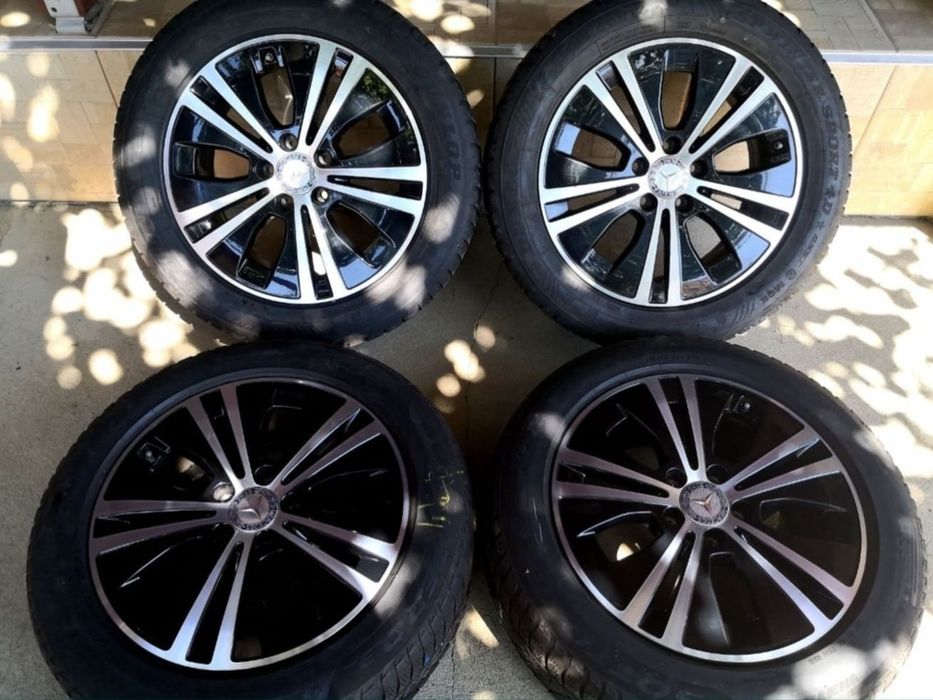 Jante 17 mercedes B C E classe VITO Viano 225 55 17 iarnă DiamondCut