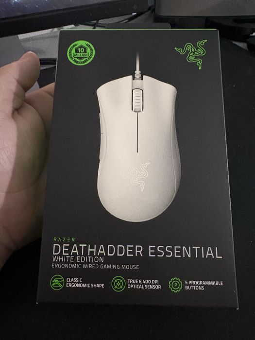 Mouse Razer DeathAdder Essential White Edition