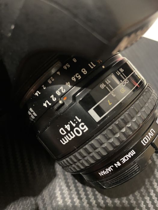 Obiectiv foto 50 mm 1.1:4 D