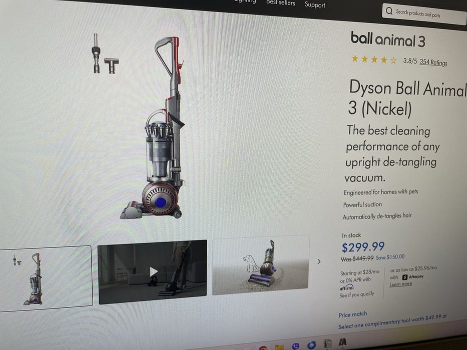 Прахосмукачка Dyson Ball Animal