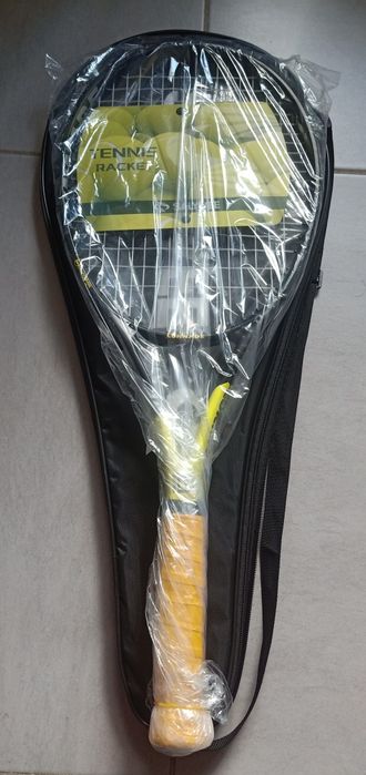 Ракета за тенис на корт от въглероден композит, за начинаещи