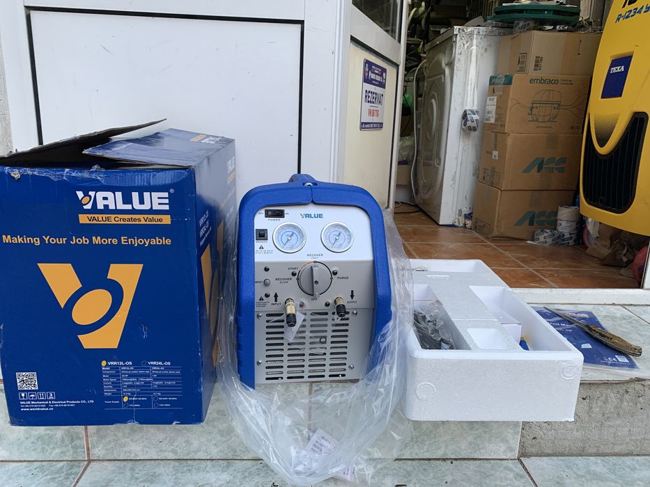 value vrr12l-os Statie recuperare pompa recuperator freon nou