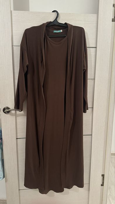 Женский кардиган+платье