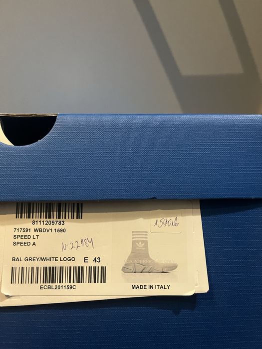 Balenciaga x adidas speed sock