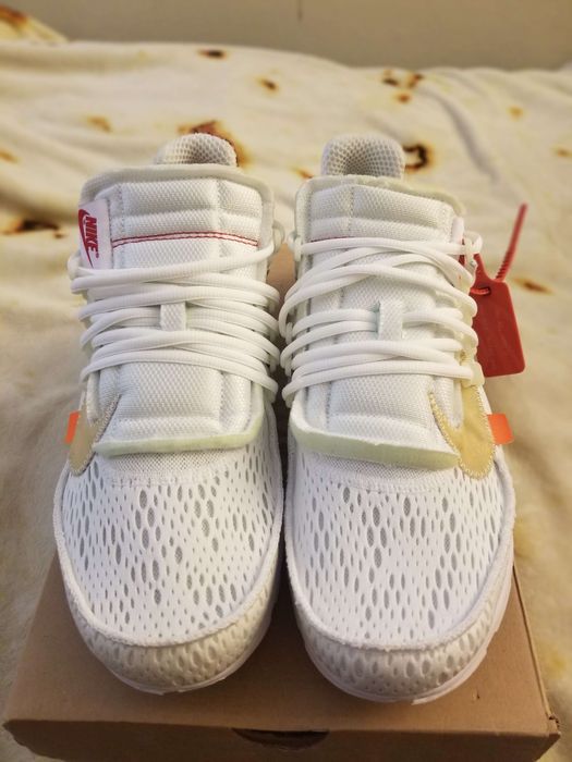 Nike Air x OFF WHITE presto white