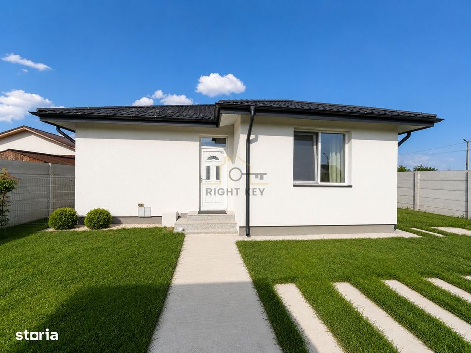 Casa parter,4 cam, placa de beton, 500mp teren! Comision 0%!
