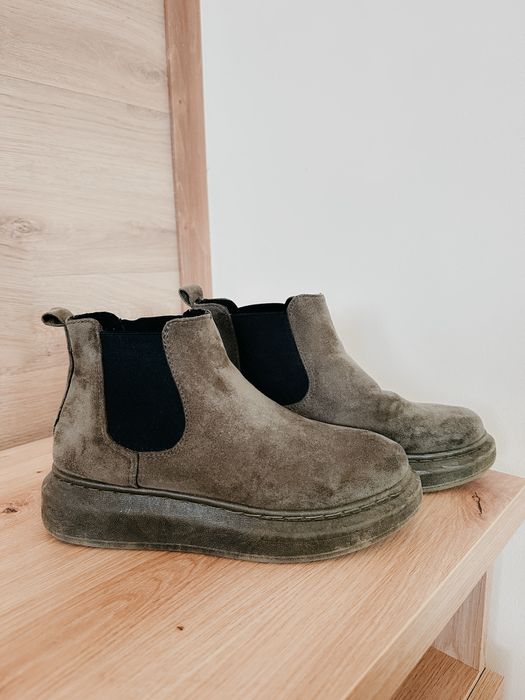 Дамски ботуши велюр 37