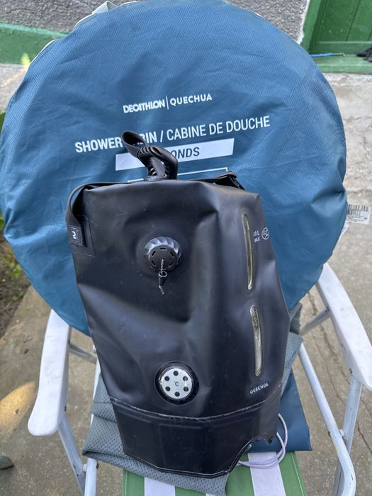 Cabina dus Quechua  +dus  solar 10 l