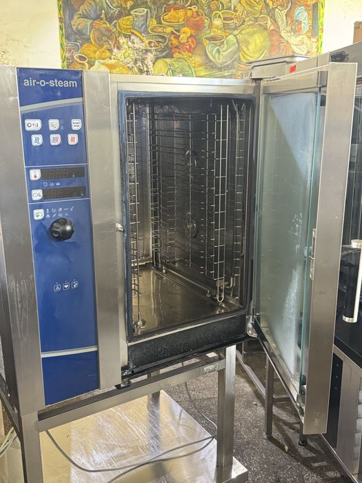 Професионален Газов Конвектомат Electrolux air-o-steam 10x GN 1/1 на Стойка