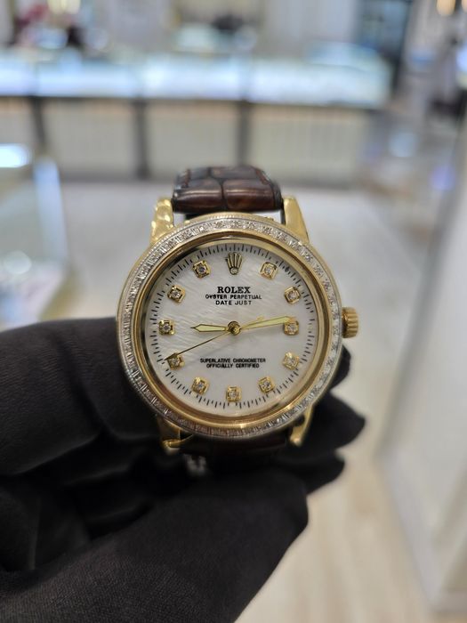 Женские Ролексы в стиле классика с бриллиантами