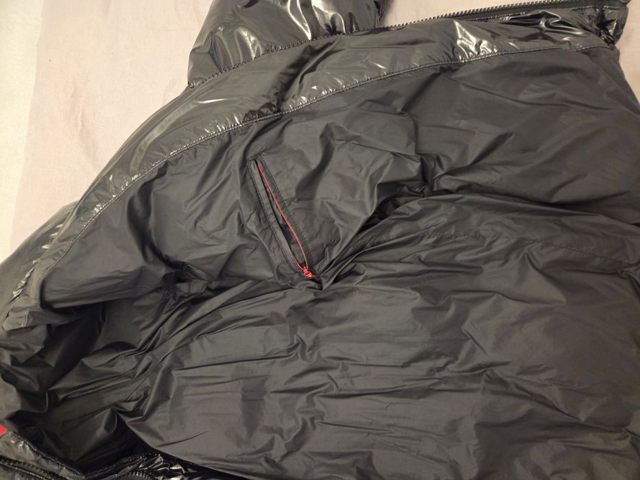 Geacă puf HUGO Biron Puffer Jacket lucioasă – Originală, ca nouă