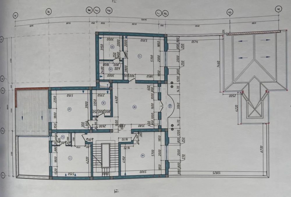 М.Улугбекский р-н, Луночарский Про-ся 5,6-соток евродом каробка 8-ком