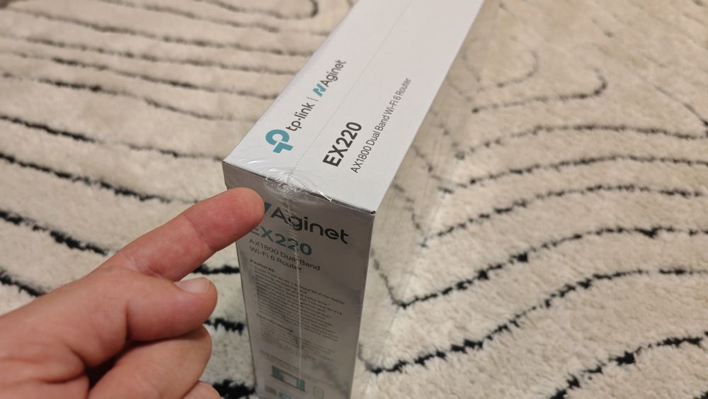 Router Tp-Link EX220 Wi-Fi6 SIGILAT