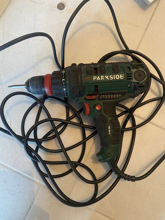 Винтоверт Parkside & перфоратор Raider