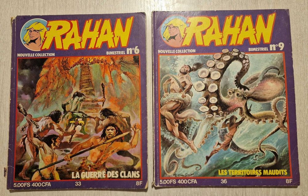 Reviste Rahan Nouvelle Collection, limba franceză, 1978-1982