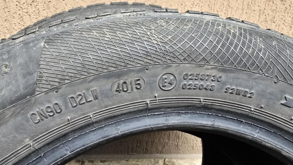 Зимни гуми 185/60 R15 2бр. MICHELIN -Alpin и 2бр.Continental 185/60R15