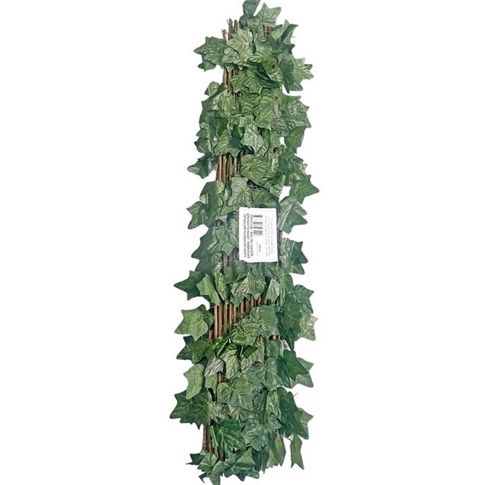 Gard viu decorativ extensibil artificial de iedera rezistent UV