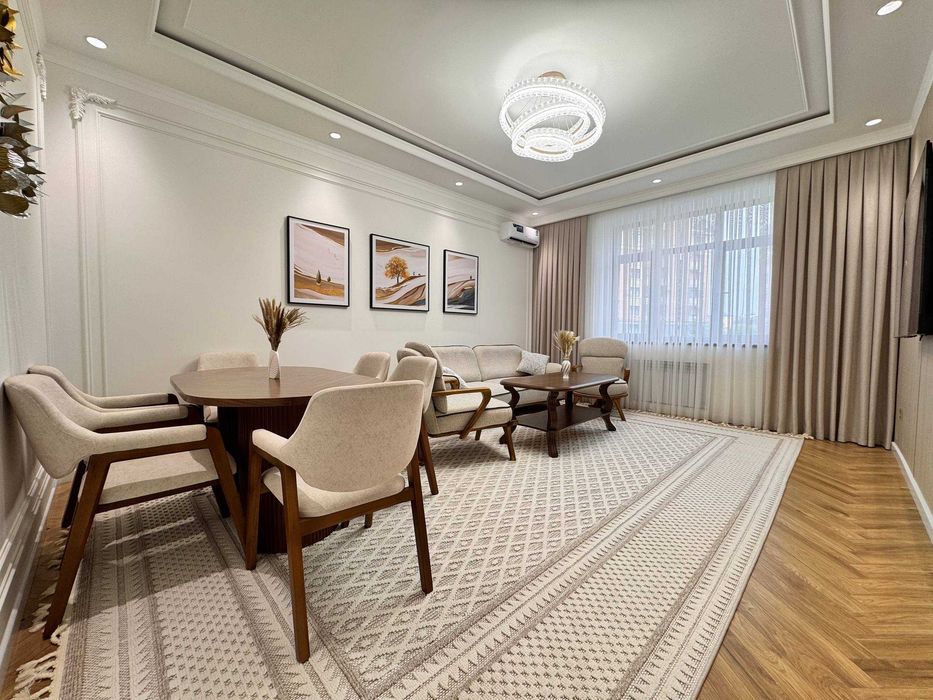 Продается 4-х комнатная 2-этаж/8 ЖК "Mashxadi Residence.