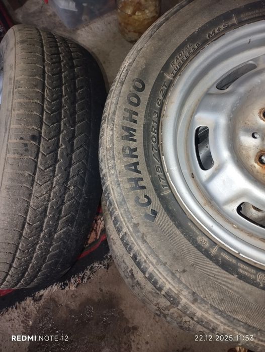 Жигули диска комплект балонлари билан