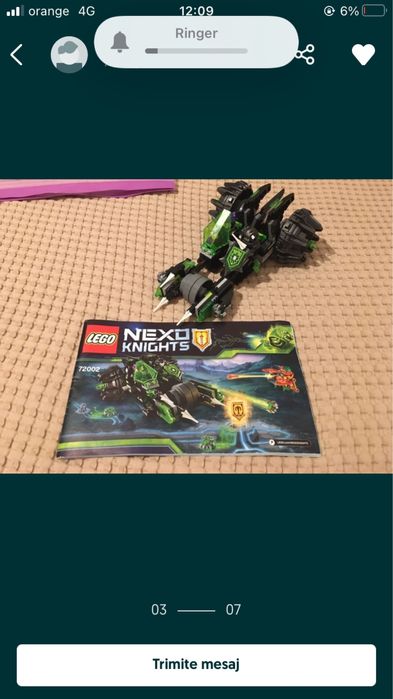 Lego NEXO KNIGHTS™ Twinfector 72002