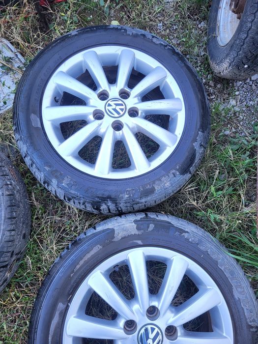 Джанти с гуми 16ки за VW, Skoda 215 55 16