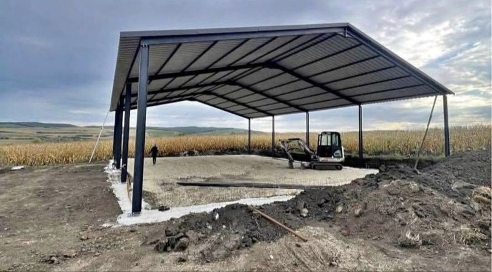 Vând hala structura metalica 10x20x4 pret 2800 euro