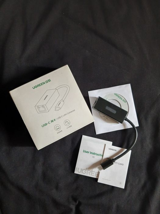 Продам переходник Rj-45 на Type-C