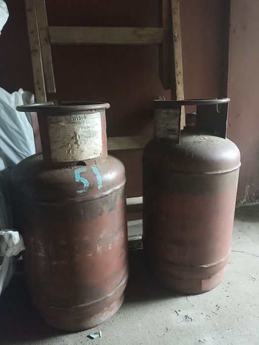 Газовые баллоны маленькие