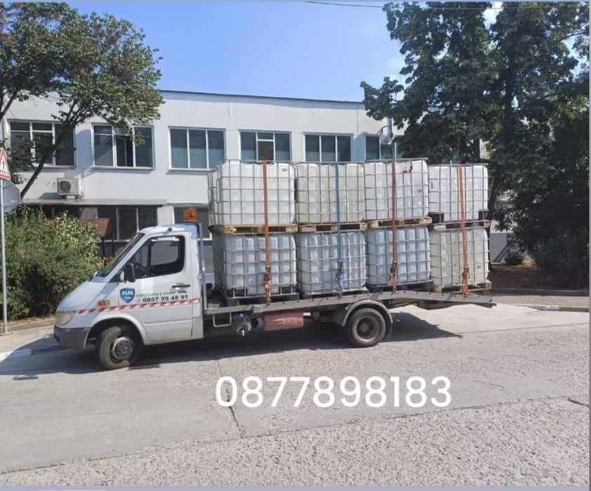 1тон Резервоар/Бидони/цистерни 1000 литра като нови съд за гориво