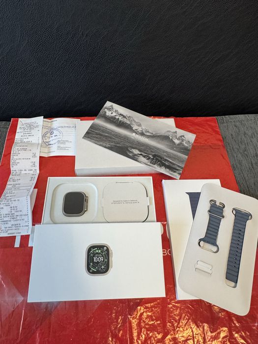 КАТО НОВ 49mm Apple watch Ultra 3 Technopolis Гаранция 2027 Blue