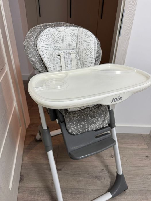 Vând scaun de masa copii, Joie cu sezut reglabil in 3 pozitii, suport