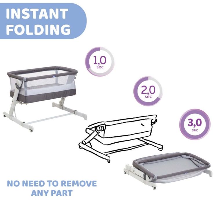 Patut Chicco Next2me PopUp nefolosit