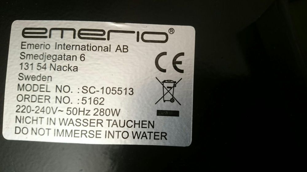 Crok pot low cooker Emerio fara capac