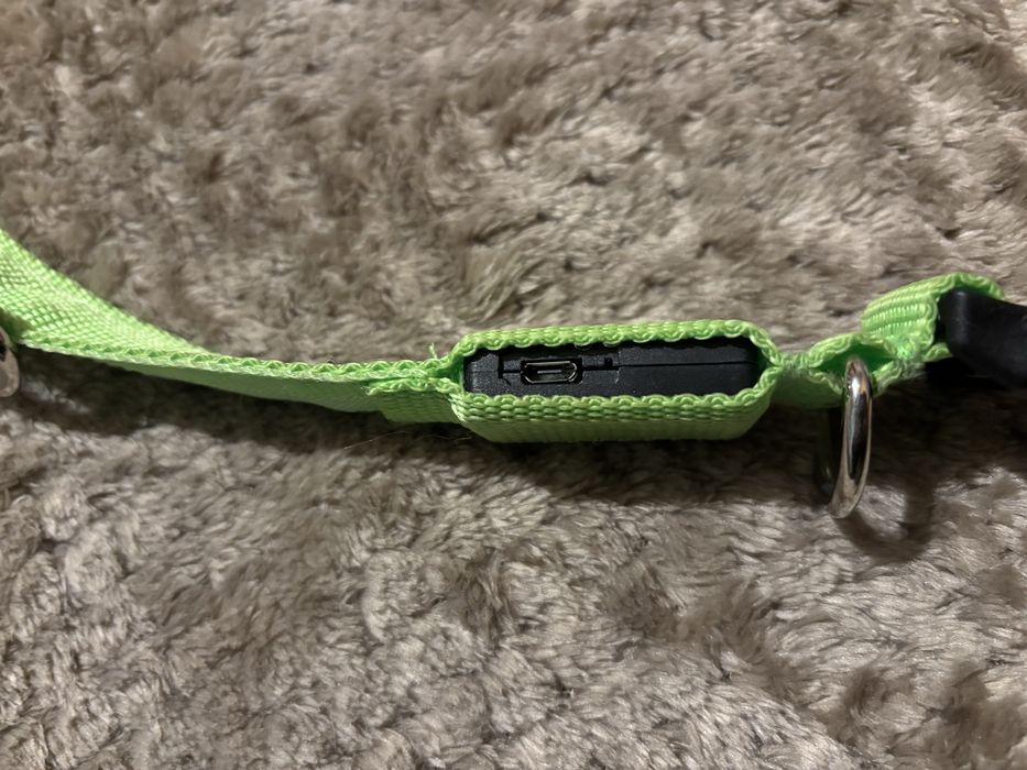 Светеща каишка за куче с USB зареждане