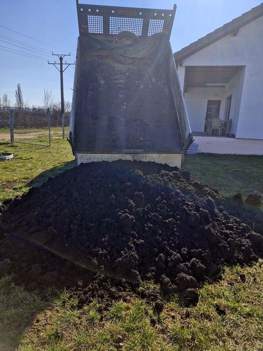 Pamant negru vegetal, pamant de gazon, tafa, umplutura