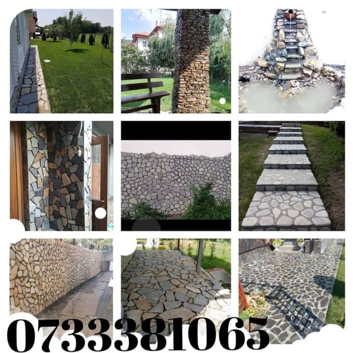 Piatra cubica noua și din recuperări 10/10/5,10/10/10/10/10/8