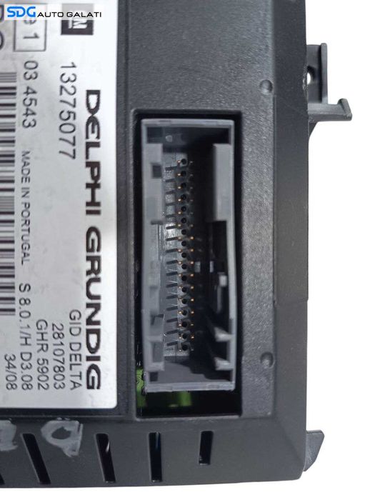 Unitate Radio CD Player Blaupunkt cu Display CD30 Opel Astra H 2004 - 2010 Cod 453116246 13190856 13275077 [L6669]