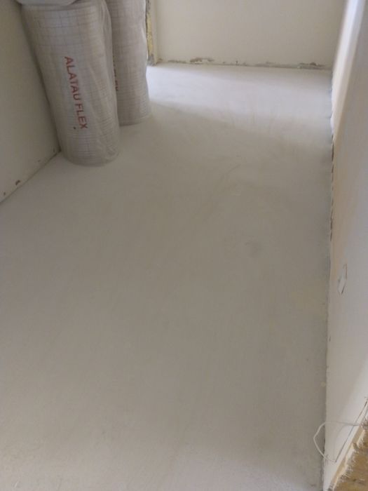 Наливные полы, выравнивание пола.