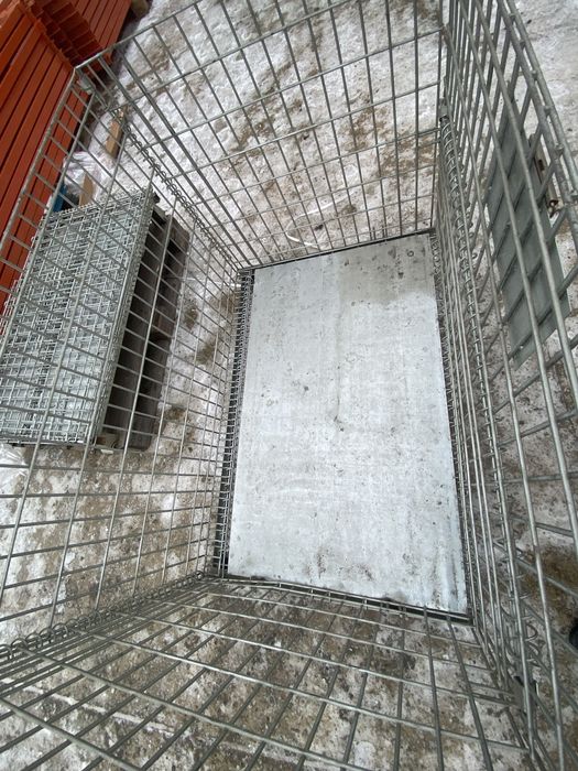 Box paleti galvanizate