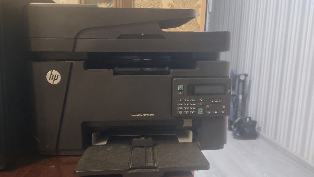 компьютер принтер HP монитор