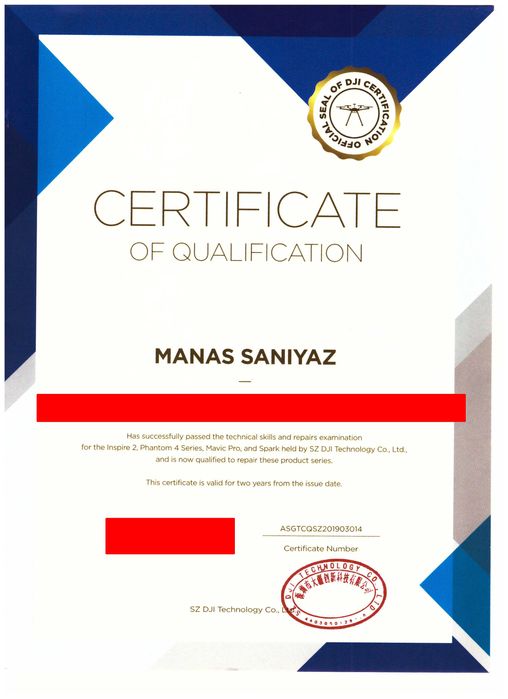 Ремонт DJI дрон Манас